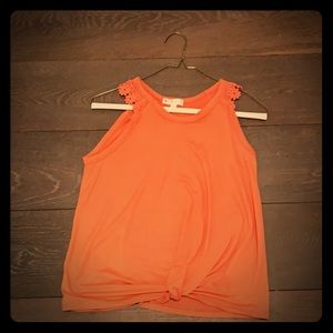 Camila lace detail tank